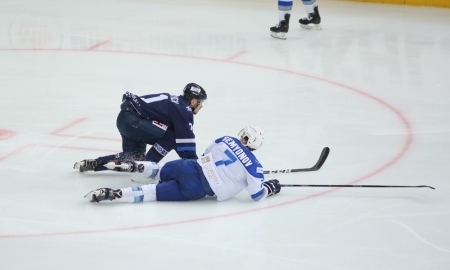 Фоторепортаж с матча КХЛ «Динамо» Минск — «Барыс» 2:1