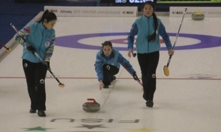 Женская сборная Казахстана по керлингу проиграла России на Универсиаде-2017