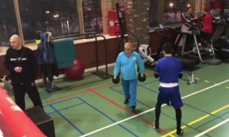 Видео тренировки «Astana Arlans» в Москве