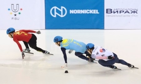 <strong>Мужская сборная Казахстана по шорт-треку завоевала бронзовые медали Универсиады-2017</strong>