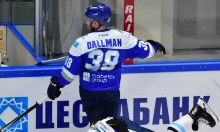 Даллмэн провел 400-й матч за «Барыс»