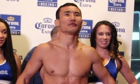 Ислам и Ассис прошли взвешивание перед боем