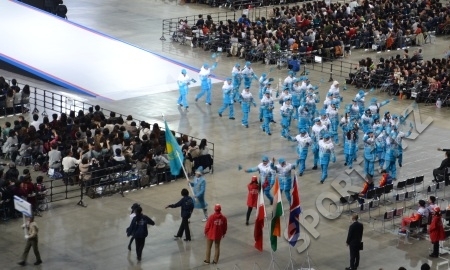 Казахстанские спортсмены приняли участие в церемонии открытия Азиады-2017