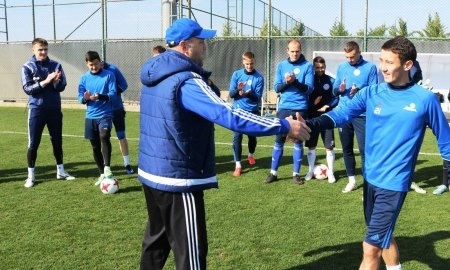 «Окжетпес» провел первую полноценную тренировку на заключительных сборах 