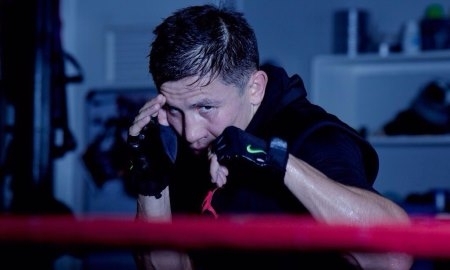 Головкин продолжает подготовку к бою с Джейкобсом