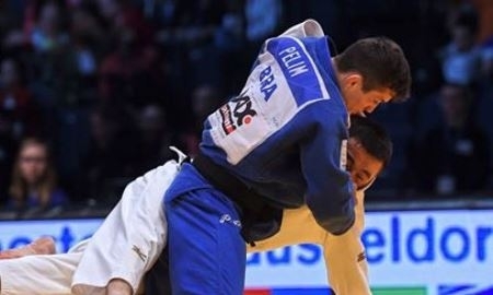 Казахстанские дзюдоисты остались без медалей в первый день Гран-при в Дюссельдорфе