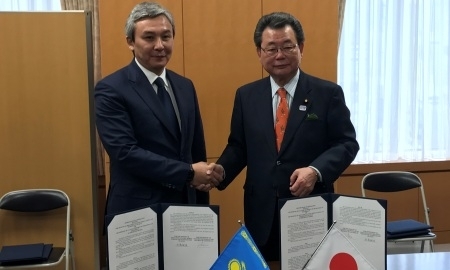 Казахстан и Япония подписали меморандум о сотрудничестве в области спорта