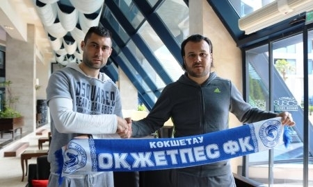 Недашковский — игрок «Окжетпеса» 