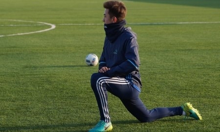 Фоторепортаж с вечерней тренировки «Астаны-U21» в Шымкенте