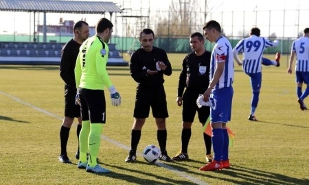 Фоторепортаж с товарищеского матча «Иртыш» — «Будочност» 0:1