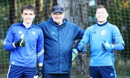 Фоторепортаж с вечерней тренировки «Окжетпеса»