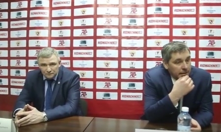 Видео послематчевой пресс-конференции игры ВХЛ «Торпедо» — «Сокол» 3:2