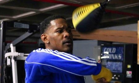 Видео с тренировок Джейкобса перед боем с Головкиным