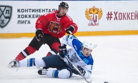 Фоторепортаж с матча МХЛ «Кузнецкие Медведи» — «Снежные Барсы» 5:3