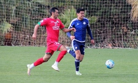 Фоторепортаж с товарищеского матча «Ордабасы» — «Локомотив» Ташкент 2:1