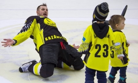 Фоторепортаж с матча ВХЛ «Сарыарка» — «Рязань» 3:1