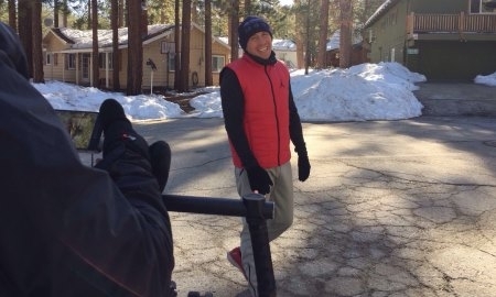 Фото со съемок передачи «HBO 24/7: Головкин — Джейкобс»