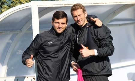 Фоторепортаж с утренней тренировки «Тобола»