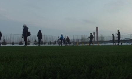 Видео первой тренировки «Астаны-U21» на втором УТС