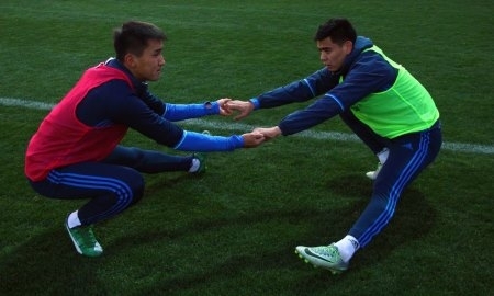 Фоторепортаж с вечерней тренировки «Ордабасы»