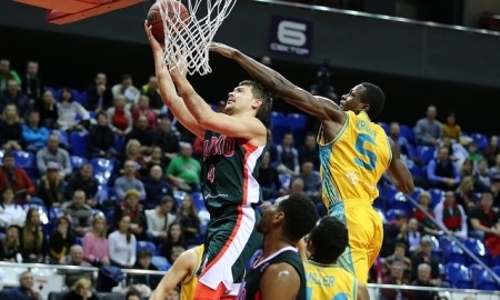 Фоторепортаж с матча ВТБ «Локомотив-Кубань» — «Астана» 67:59