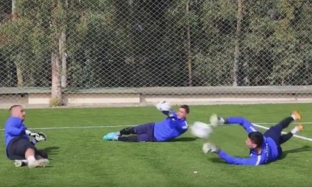 Видео тренировки вратарей «Иртыша»