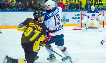 Фоторепортаж с матча ВХЛ «Сарыарка» — СКА-Нева 2:3