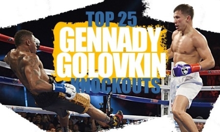 ТОП-25 лучших нокаутов Головкина