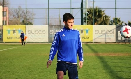 Фоторепортаж с вечерней тренировки «Окжетпеса»