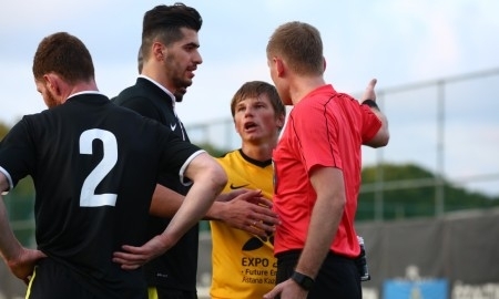 Фоторепортаж с товарищеского матча «Кайрат» — «Анжи» 0:1