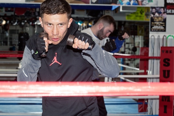 СМИ восхитились формой Головкина перед боем с Джейкобсом