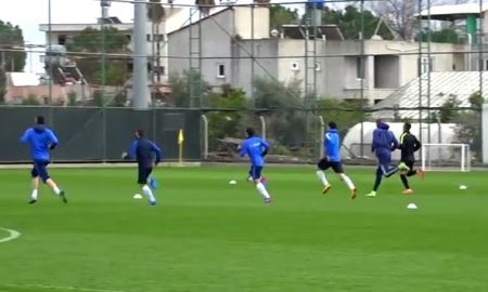 Видео с тренировки «Окжетпеса» 21 февраля