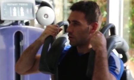 Видео с тренировки «Иртыша» в тренажерном зале