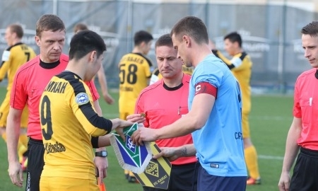 Фоторепортаж с товарищеского матча «Кайрат» — «Крылья Советов» 1:0