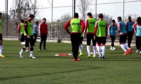 Видео тренировки «Актобе» на УТС в Турции