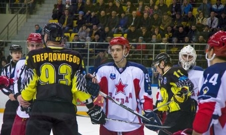 Фоторепортаж с матча плей-офф ВХЛ «Сарыарка» — «Звезда» 6:0 