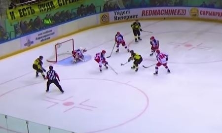Видеообзор матча плей-офф ВХЛ «Сарыарка» — «Звезда» 6:0
