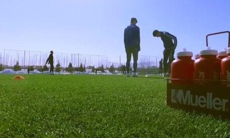 Видео тренировки «Астаны-U21» на УТС