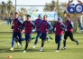 Фоторепортаж с утренней тренировки «Окжетпеса» 