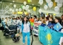 Участников Азиады торжественно встретили в Алматы