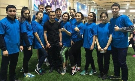 Жакиянов встретился со спортивной молодежью Петропавловска