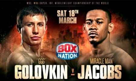 В Великобритании бой Головкин — Джейкобс покажет Box Nation