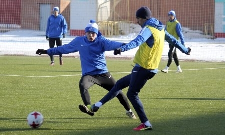 «Иртыш» провел первую тренировку в Павлодаре в 2017 году