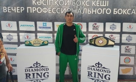 Ербосынулы продолжает подготовку к следующему бою