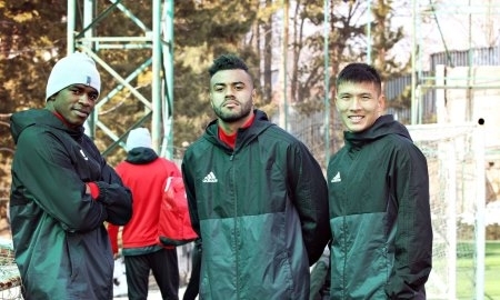 «Актобе» опробовал синтетическое покрытие