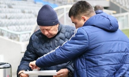 «Окжетпес» провел тренировку перед вылетом в Алматы