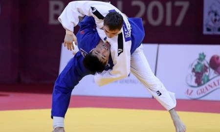 Казахстанские дзюдоисты остались без медалей в первый день турнира «Большой шлем» в Баку