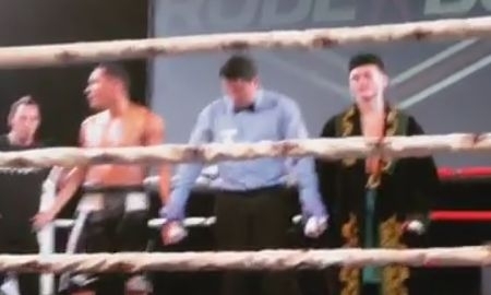 Видео объявления победителя боя Залилов — Мальдонадо