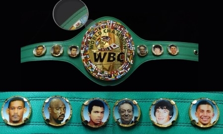 <strong>Головкин и флаг Казахстана включены на пояс WBC</strong>