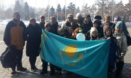 Галышева прилетела домой в Усть-Каменогорск